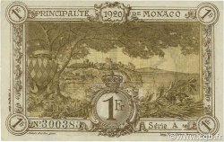 1 Franc MONACO  1920 P.04a UNC-