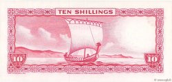 10 Shillings ÎLE DE MAN  1961 P.24b q.FDC