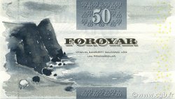 50 Kronur FAEROE ISLANDS  2001 P.24 XF+