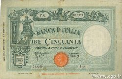 50 Lire ITALIEN  1943 P.065 S to SS