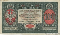 100 Marek POLEN  1916 P.015 SS