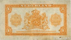 1 Gulden NETHERLANDS  1943 P.064 F+