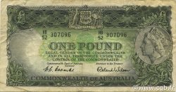 1 Pound AUSTRALIA  1953 P.30 F+