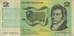 2 Dollars AUSTRALIEN  1976 P.43b3 S