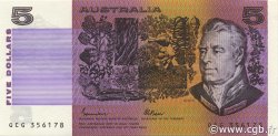 5 Dollars AUSTRALIA  1985 P.44e UNC