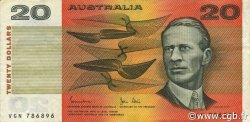 20 Dollars AUSTRALIA  1983 P.46d VF