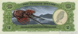 2 Dollars CHATHAM ISLANDS  1999  FDC