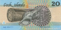 20 Dollars COOK ISLANDS  1987 P.05a AU