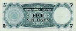 5 Shillings FIJI  1964 P.051d XF
