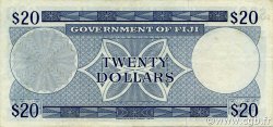 20 Dollars FIJI  1969 P.063a VF+