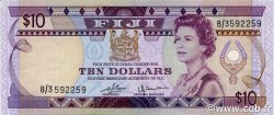 10 Dollars FIDJI  1980 P.079a