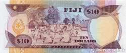 10 Dollars FIJI  1992 P.094a UNC