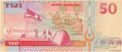 50 Dollars FIJI  2002 P.108a UNC-