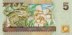 5 Dollars FIJI  2007 P.110a UNC