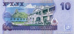10 Dollars FIJI  2007 P.111a UNC