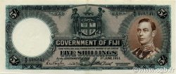 5 Shillings FIGI  1951 P.037k SPL a AU
