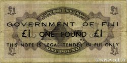 1 Pound FIDJI  1942 P.045c TB