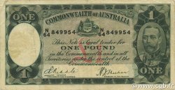 1 Pound AUSTRALIA  1933 P.22 MBC