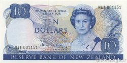 10 Dollars NEW ZEALAND  1988 P.172c AU+