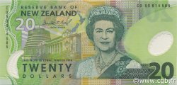 20 Dollars NUOVA ZELANDA
  1999 P.187a FDC