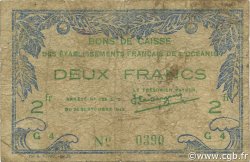 2 Francs OCEANIA  1943 P.12d fS