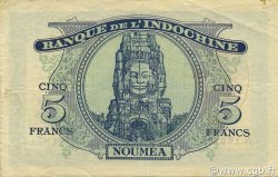 5 Francs NEW HEBRIDES  1945 P.05 VF+