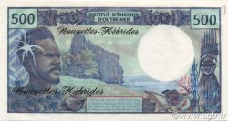 500 Francs NUOVE EBRIDI  1980 P.19c q.FDC