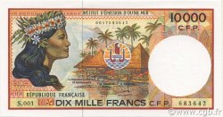 10000 Francs FRENCH PACIFIC TERRITORIES  1995 P.04b SPL a AU