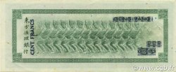 100 Francs TAHITI  1943 P.17b VZ+