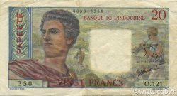 20 Francs TAHITI  1963 P.21c VF+