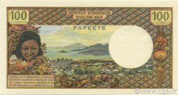 100 Francs TAHITI  1973 P.24b FDC