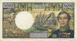 5000 Francs TAHITI  1982 P.28c VF+