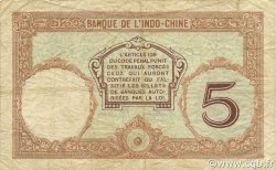 5 Francs NOUVELLE CALÉDONIE  1936 P.36b fSS