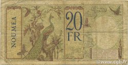 20 Francs NOUVELLE CALÉDONIE  1936 P.37b VG
