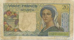 20 Francs NOUVELLE CALÉDONIE  1963 P.50c BC