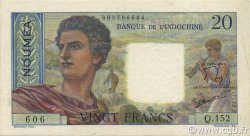 20 Francs NEW CALEDONIA  1963 P.50c XF+