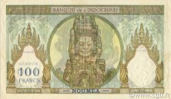 100 Francs NEW CALEDONIA  1953 P.42c XF-