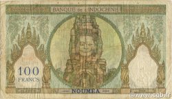 100 Francs NEW CALEDONIA  1957 P.42d F