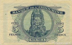 5 Francs NOUVELLE CALÉDONIE  1944 P.48 VZ