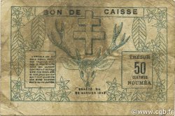 50 Centimes NOUVELLE CALÉDONIE  1943 P.54 SGE