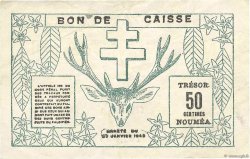 50 Centimes NEW CALEDONIA  1943 P.54 VF