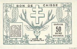 50 Centimes NOUVELLE CALÉDONIE  1943 P.54 UNC