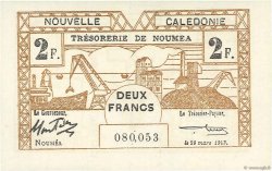 2 Francs NOUVELLE CALÉDONIE  1943 P.56b ST