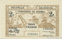 2 Francs NOUVELLE CALÉDONIE  1943 P.56a UNC-