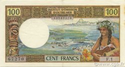 100 Francs NEW CALEDONIA  1969 P.59 XF+