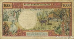 1000 Francs NOUVELLE CALÉDONIE  1969 P.61 VG