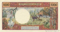 1000 Francs NEW CALEDONIA  1971 P.64a XF+