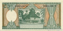 25 Rupiah INDONÉSIE  1964 P.095a pr.NEUF