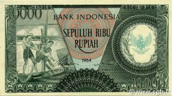 10000 Rupiah INDONESIA  1964 P.101b AU