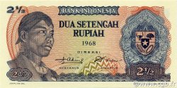 2,5 Rupiah INDONESIA  1968 P.103a UNC